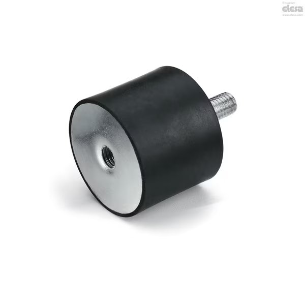 Threaded hole and threaded stud, DVA.2-50-40-M10-28-70, Elesa, Mfr#: DVA.2